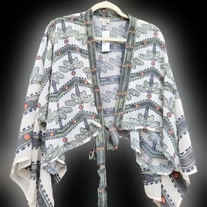 Anthropologie Pilcro Branded flowy jacket